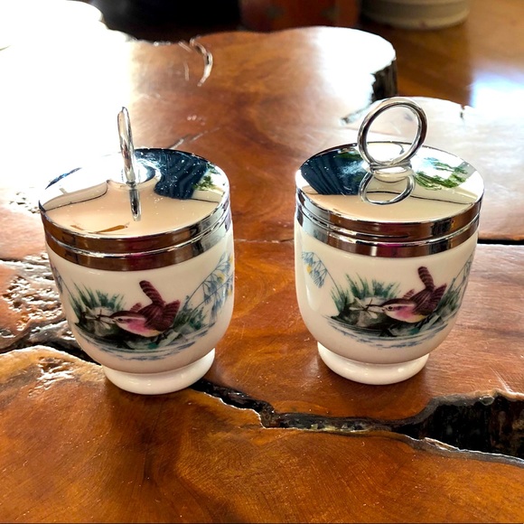 Porcelain Egg Poachers - Picture 1 of 10